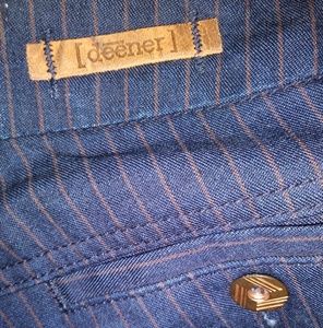 "Deener" Pinstripe Trouser